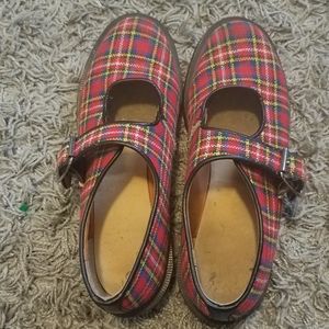 Plaid Dr Martens
